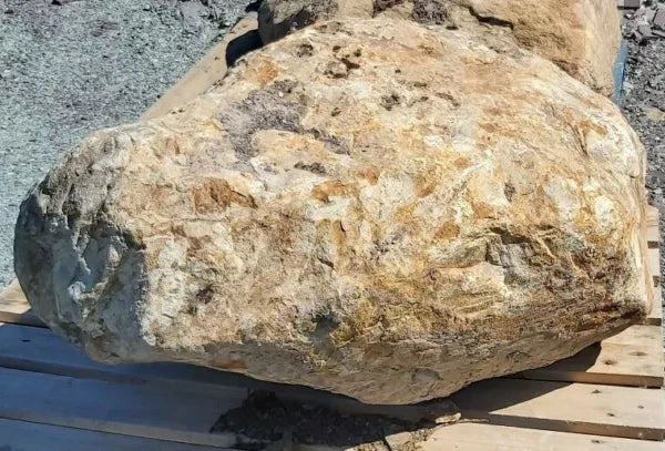 800kg - 1 tonne Large Glacial Boulders for Garden Features, Rockery Features, Water Features
