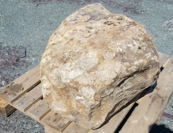 800kg - 1 tonne Large Glacial Boulders for Garden Features, Rockery Features, Water Features