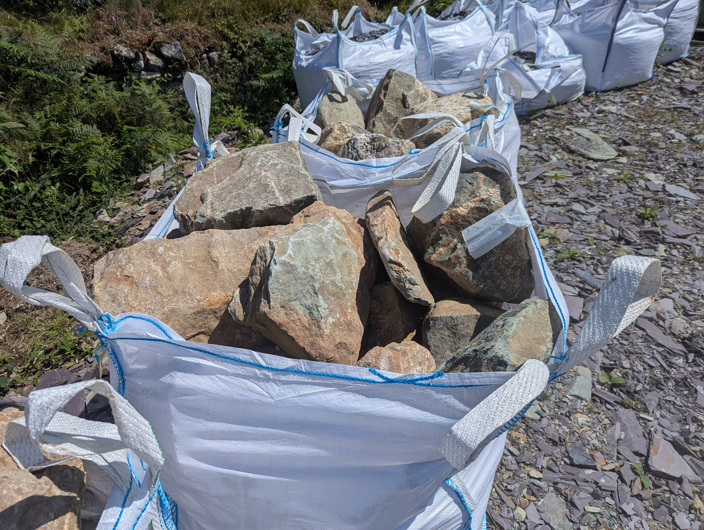 Small Glacial Boulders / Cobbles for Rockery, Walling and Garden Features