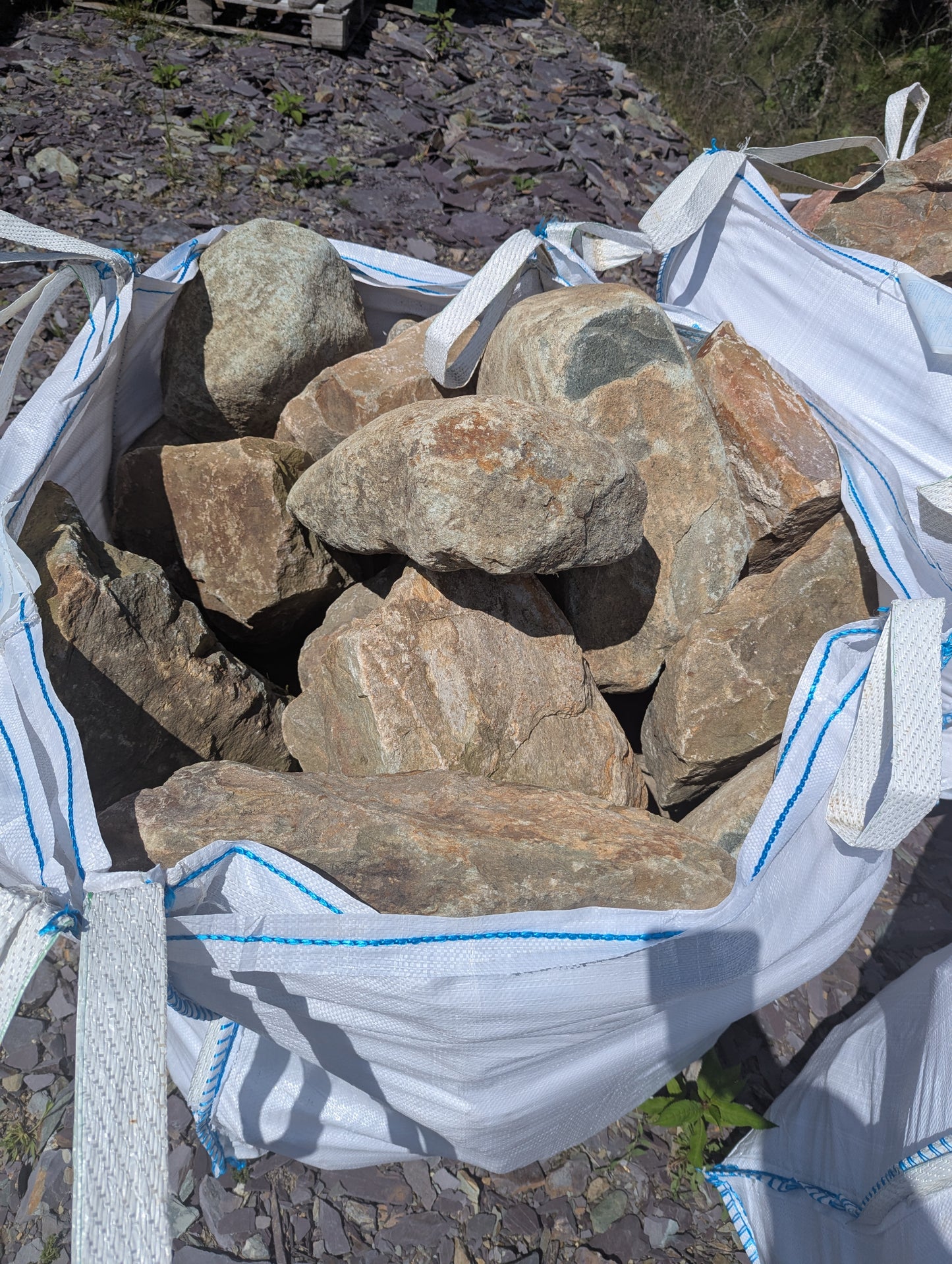 Small Glacial Boulders / Cobbles for Rockery, Walling and Garden Features