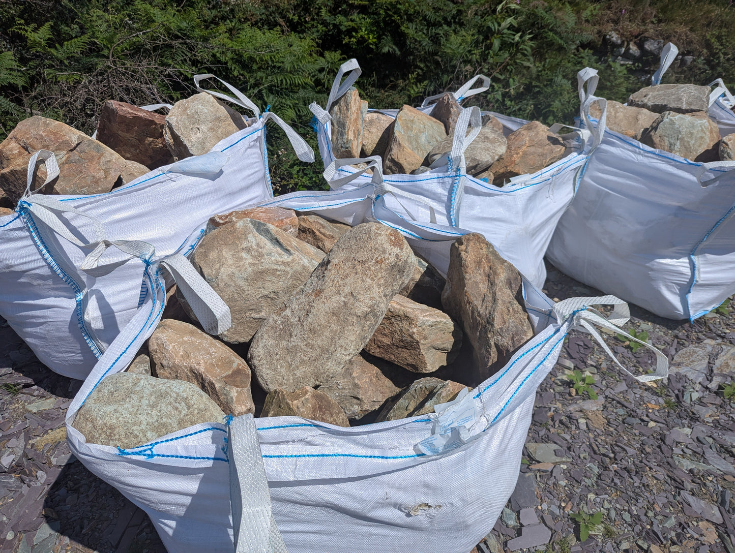 Small Glacial Boulders / Cobbles for Rockery, Walling and Garden Features