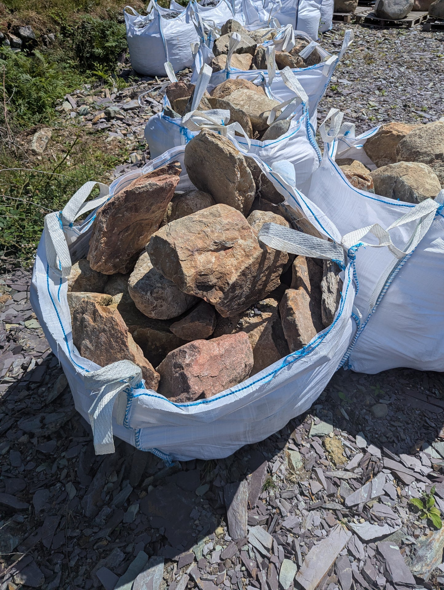 Small Glacial Boulders / Cobbles for Rockery, Walling and Garden Features