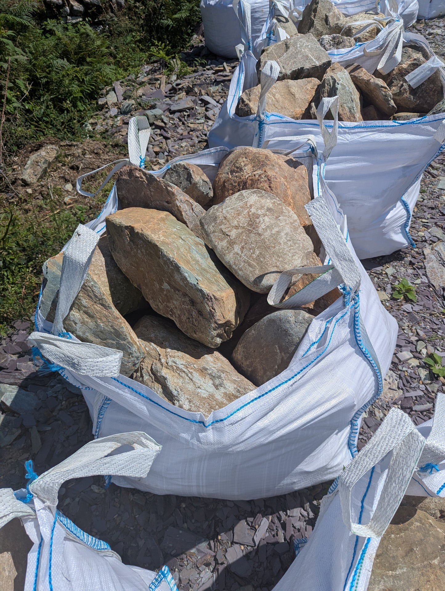 Small Glacial Boulders / Cobbles for Rockery, Walling and Garden Features