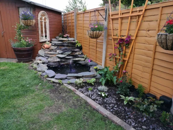 Plum / Purple Snowdonia Slate Rockery