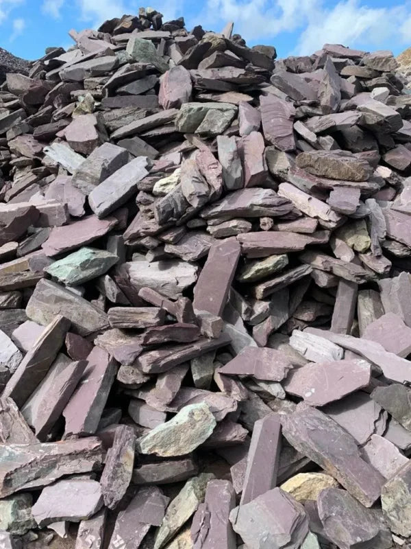 Plum / Purple Snowdonia Slate Rockery