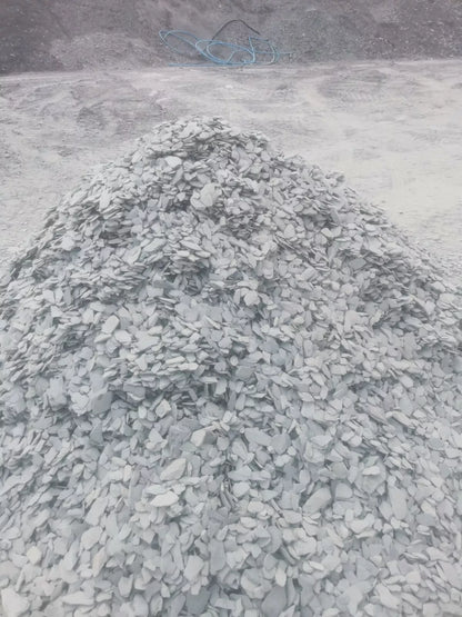 GREEN SLATE CHIPPINGS 40mm.DECORATIVE STONE AGGREGATES