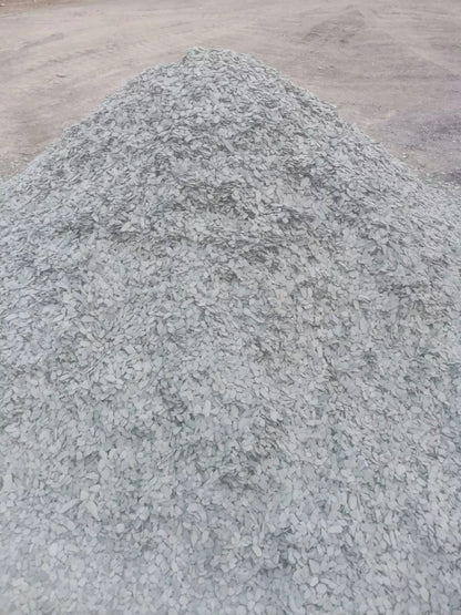 GREEN WELSH SLATE CHIPPINGS 20mm.DECORATIVE SLATE AGGREGATES