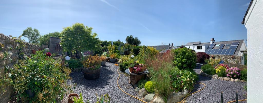 PLUM SLATE CHIPPINGS 40mm DECORATIVE STONE AGGREGATES