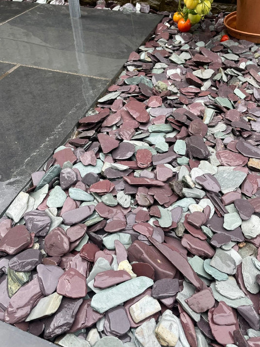 PREMIUM Tumbled 40mm Snowdonia Blend Decorative Aggregates