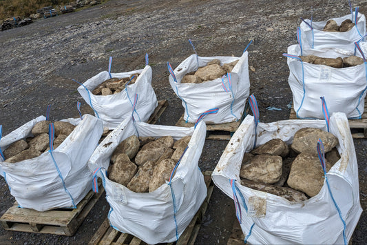 Small Glacial Boulders / Cobbles for Rockery, Walling and Garden Features