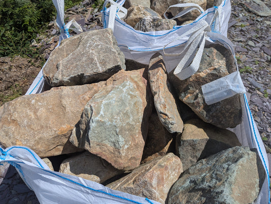 Small Glacial Boulders / Cobbles for Rockery, Walling and Garden Features