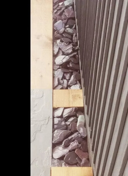 Plumb Tumbled Decorative Slate Paddle Stones