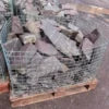 Rustic Snowdonia Slate Rockery - Purple Green and Rust Red