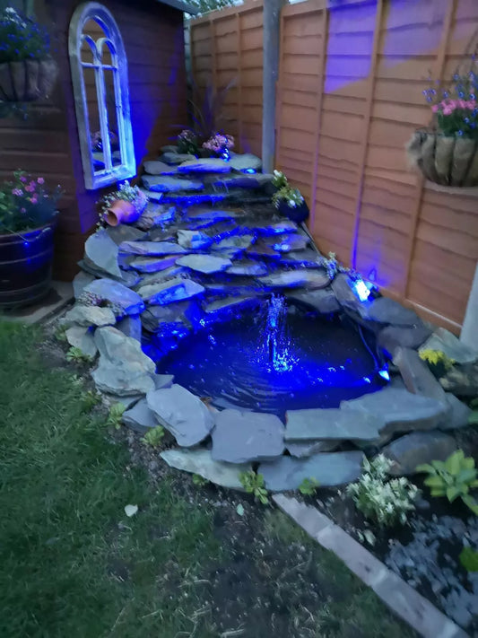 Purple Snowdonia Slate Walling And Rockery