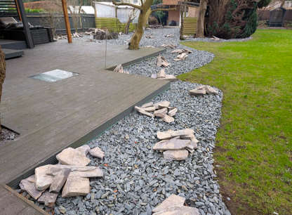 Plum / Purple Snowdonia Slate Rockery